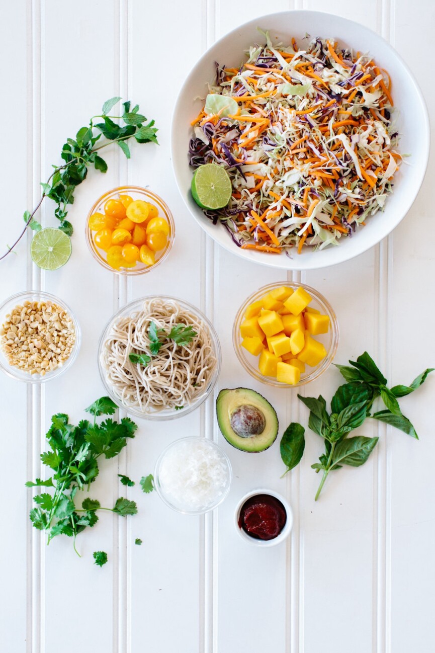 soba noodle salad ingredients