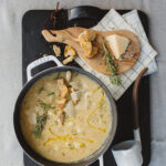 white bean and cauliflower soup