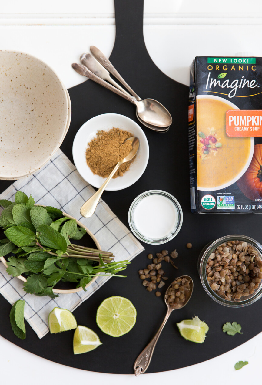 creamy pumpkin soup ingredients