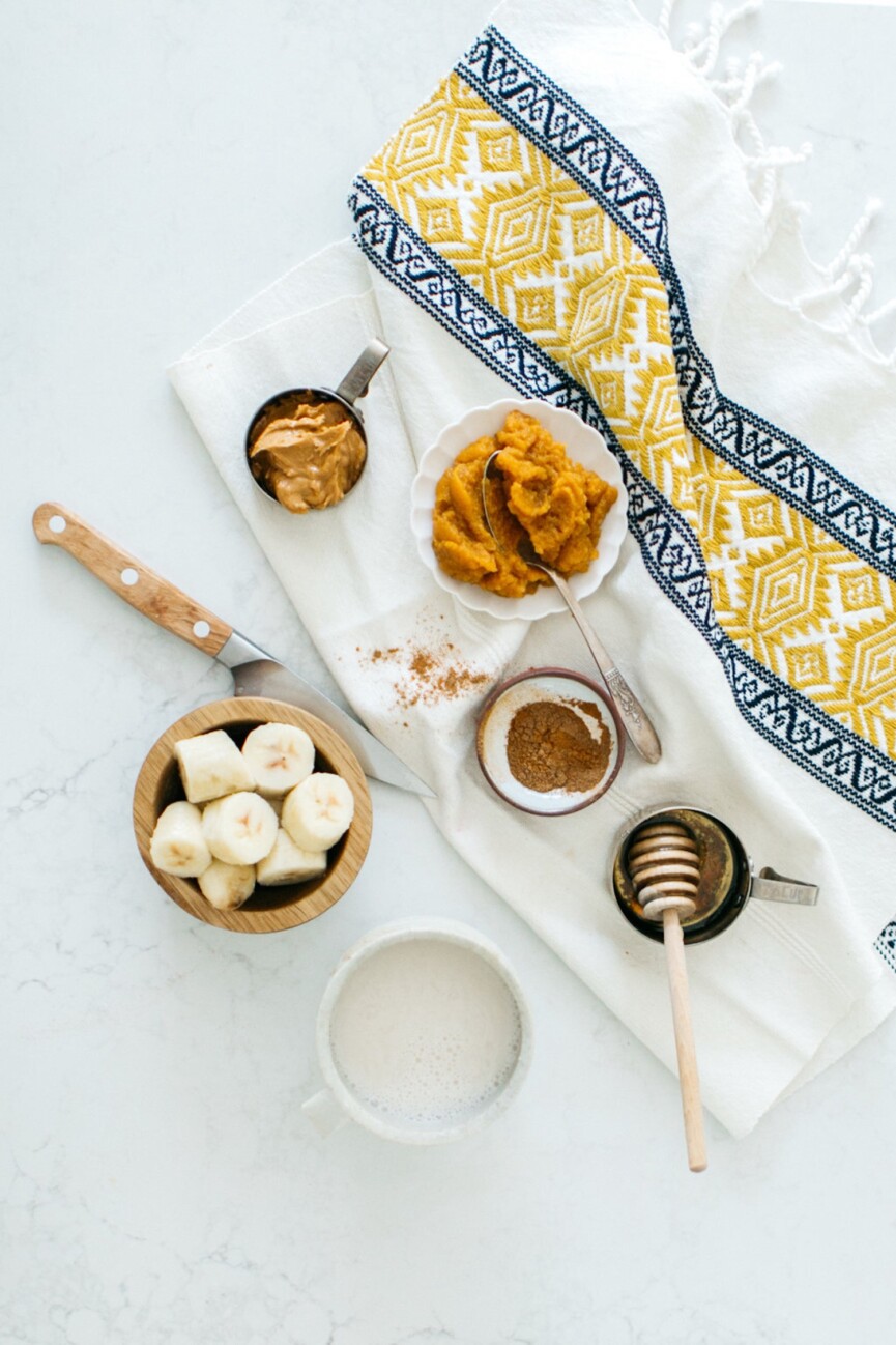 pumpkin spice smoothie
