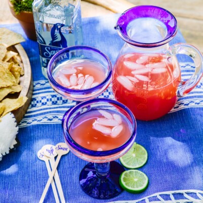 smoky hibuscus margarita