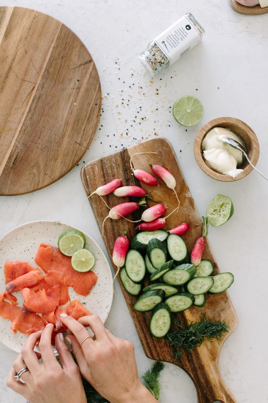 everything but the bagel salmon salad ingredients