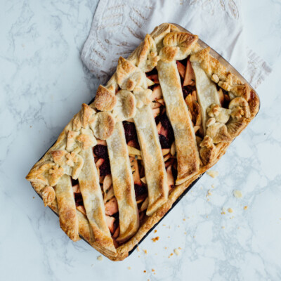 apple slab pie