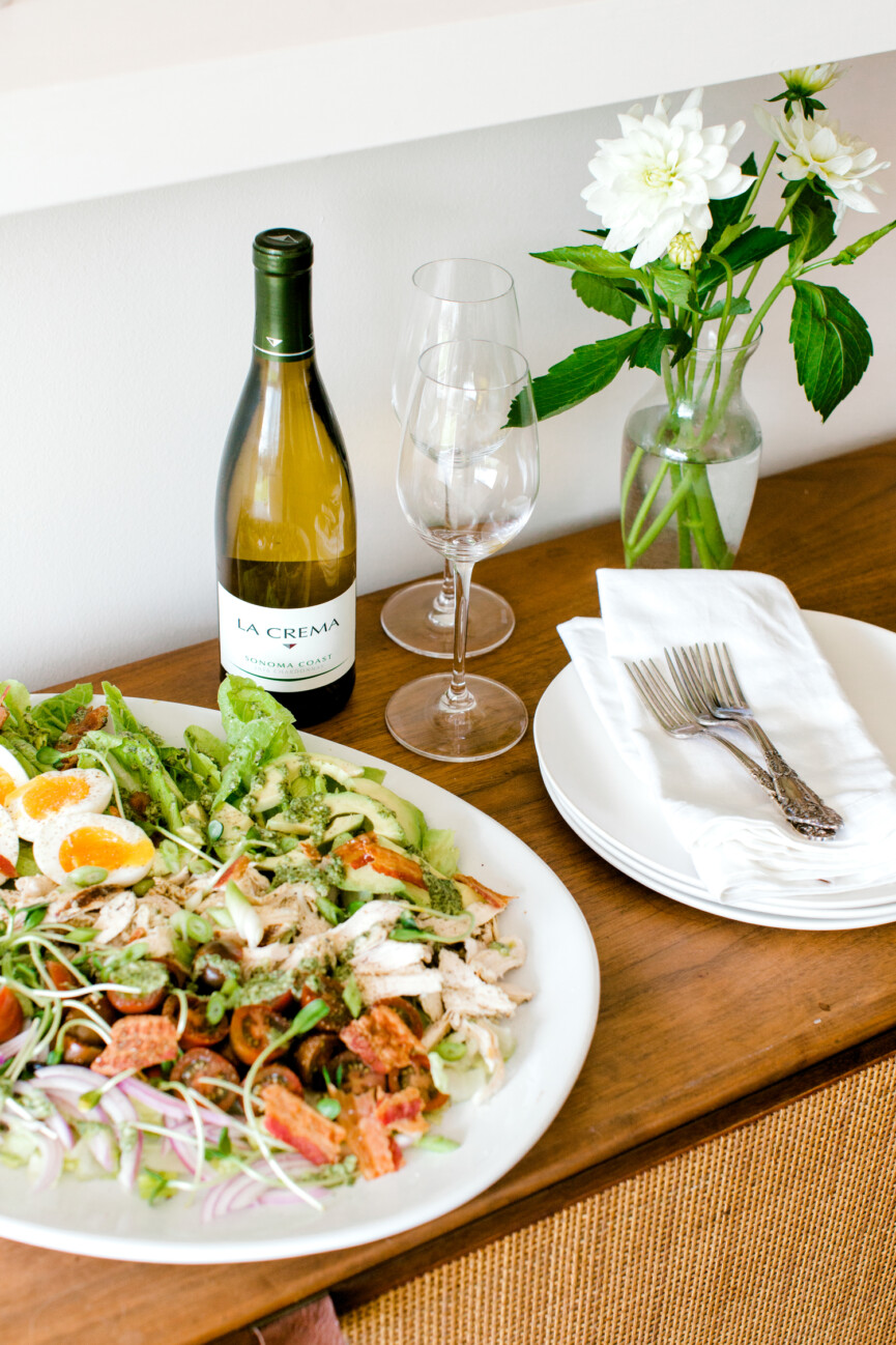 pesto chicken cobb salad