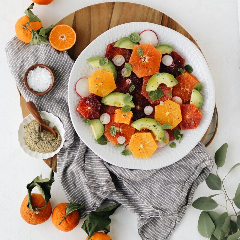 chaat masala citrus salad