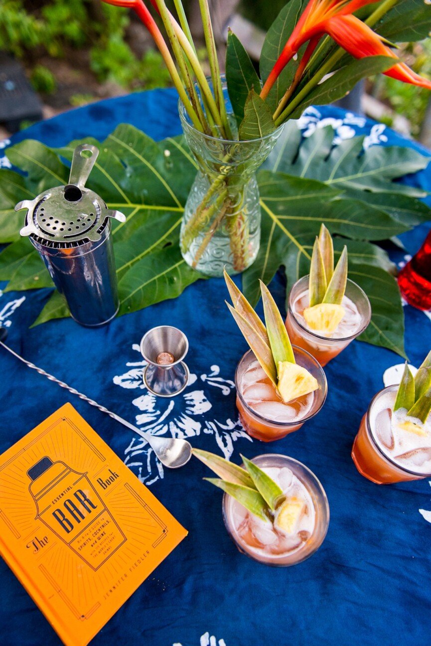 sea bird hibiscus cocktail