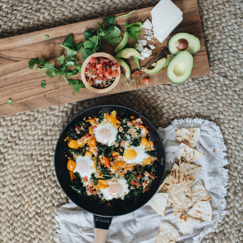 mexican baked eggs