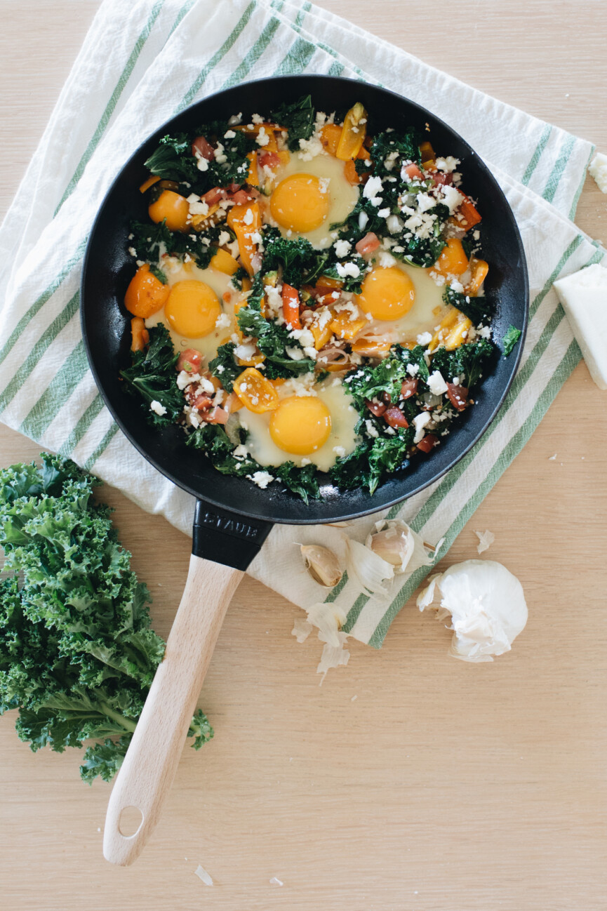 mexican baked eggs