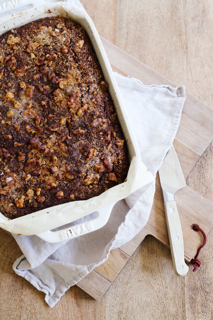 baked chocolate chip banana bread