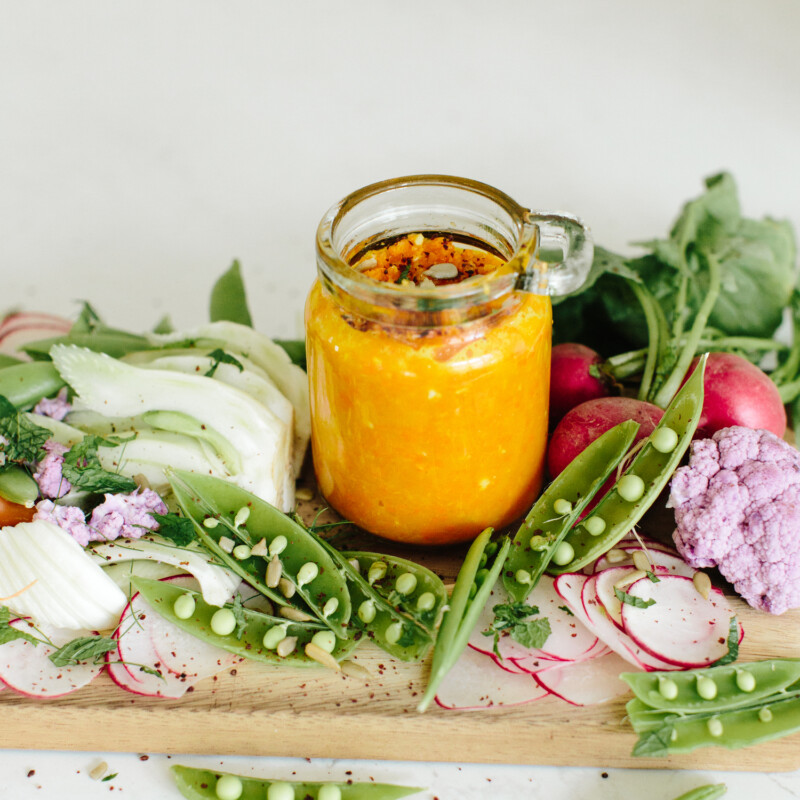 carrot turmeric hummus