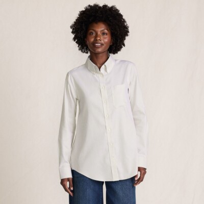 lands end womens button down shirt