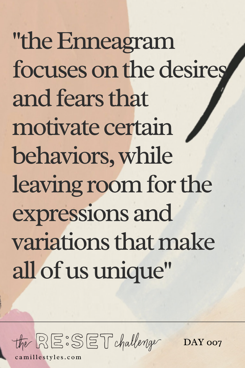 RESET Find Out Your Enneagram Type Pin