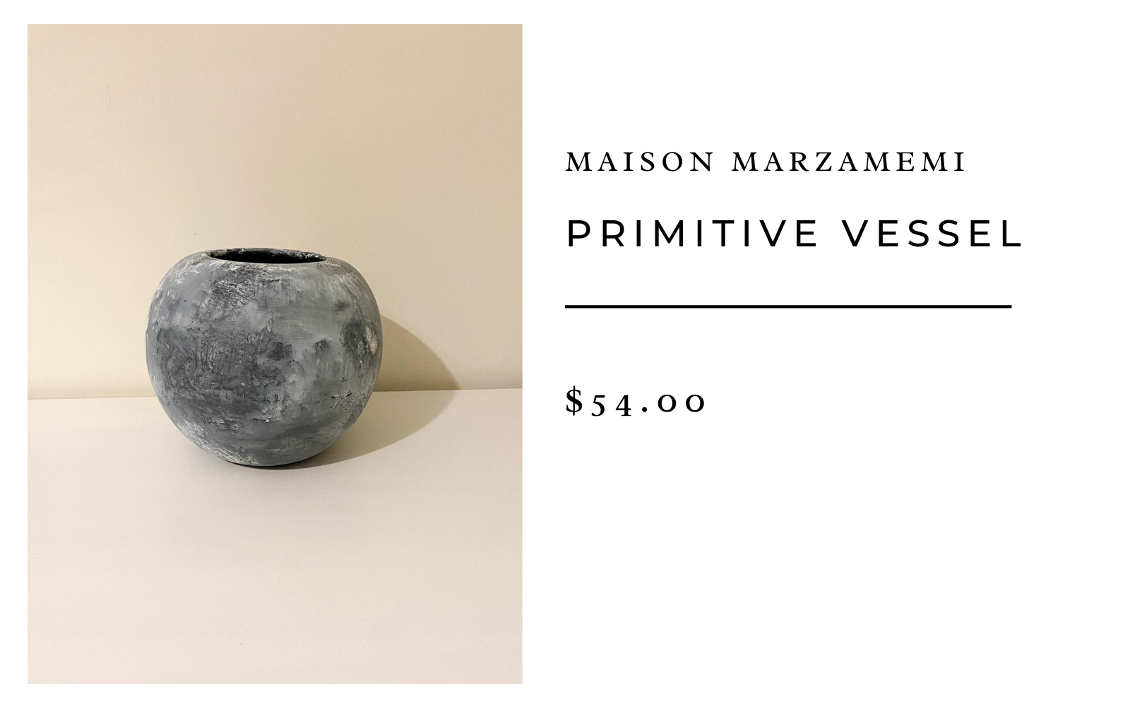 Maison Marzamemi Primitive Vessel
