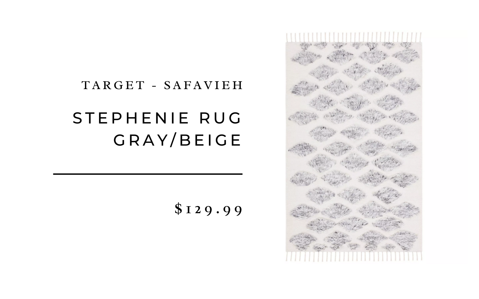 Target Safavieh Stephenie Rug Gray/Beige