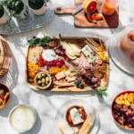 Cheese and Charcuterie Board for a Picnic