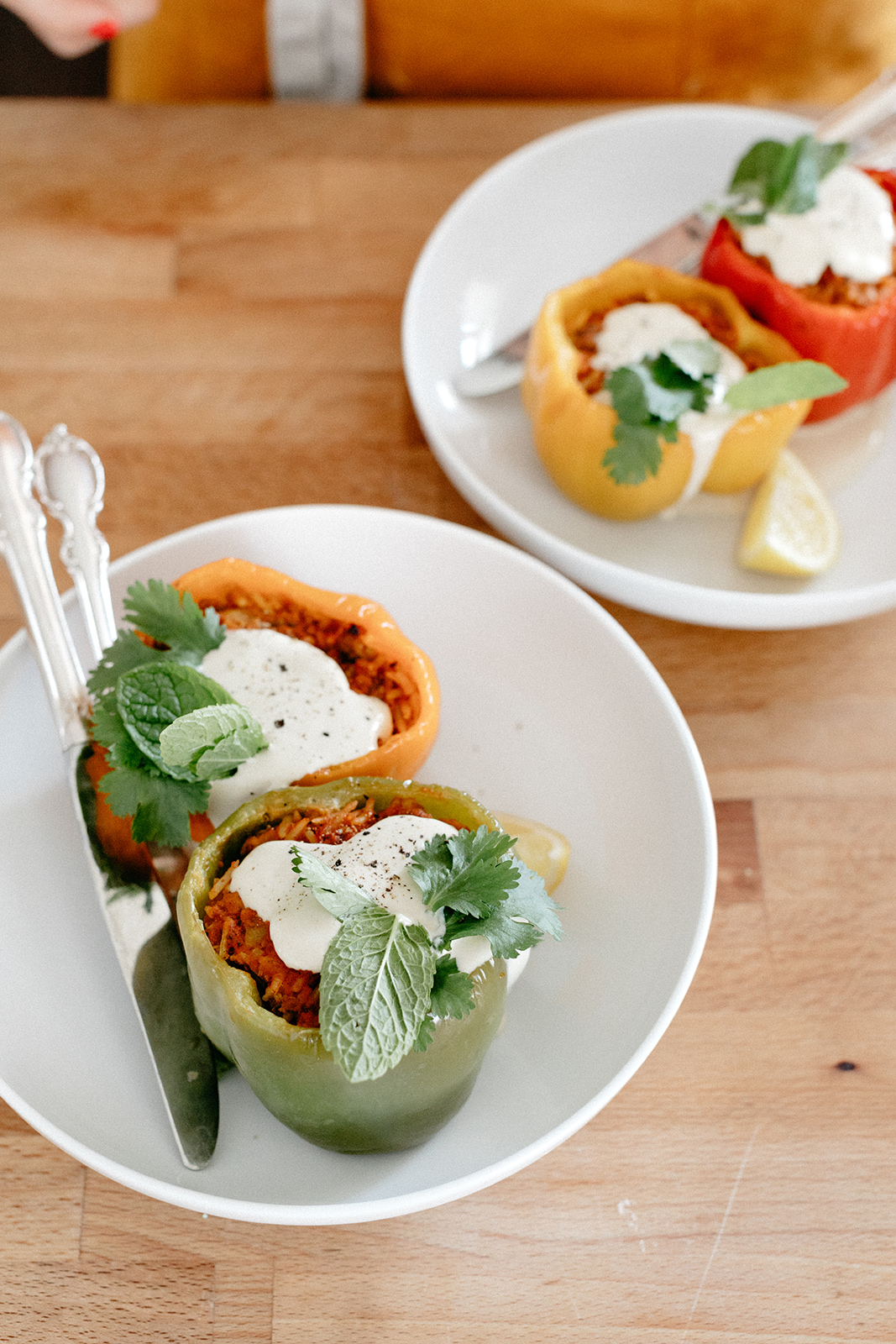 cauliflower rice peppers recipe