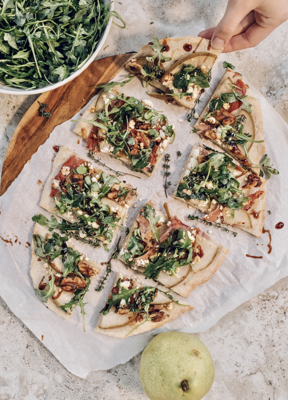 glazed-pear-flatbread