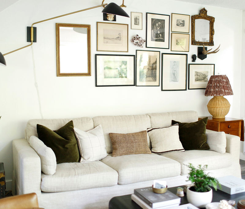 At Home With Kennesha Buycks, Restoration House Blog, BIPOC designer, living room