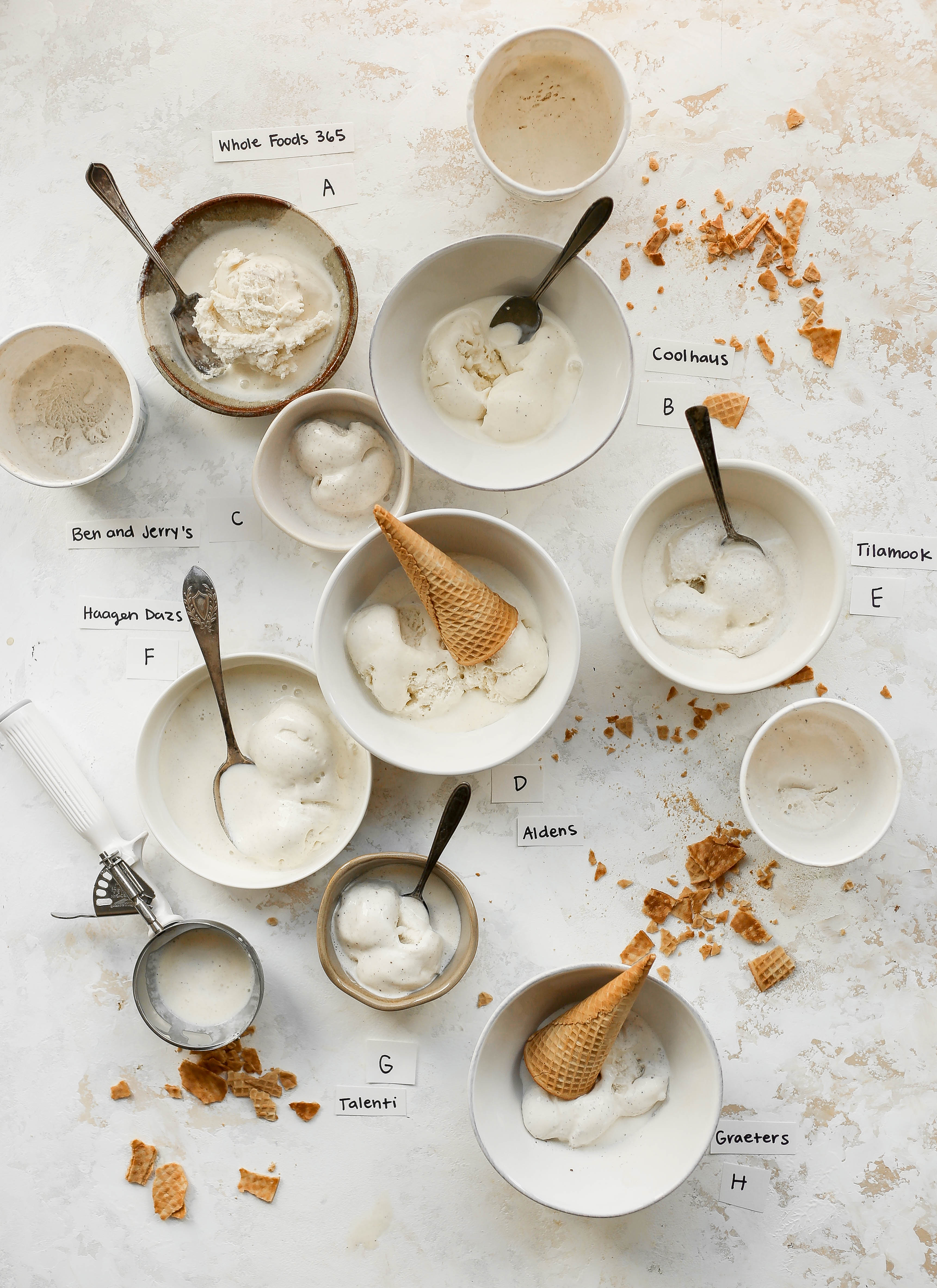 I tried 8 vanilla ice creams from the grocery store, and this was the best one, the vanilla ice cream I always keep in the freezer