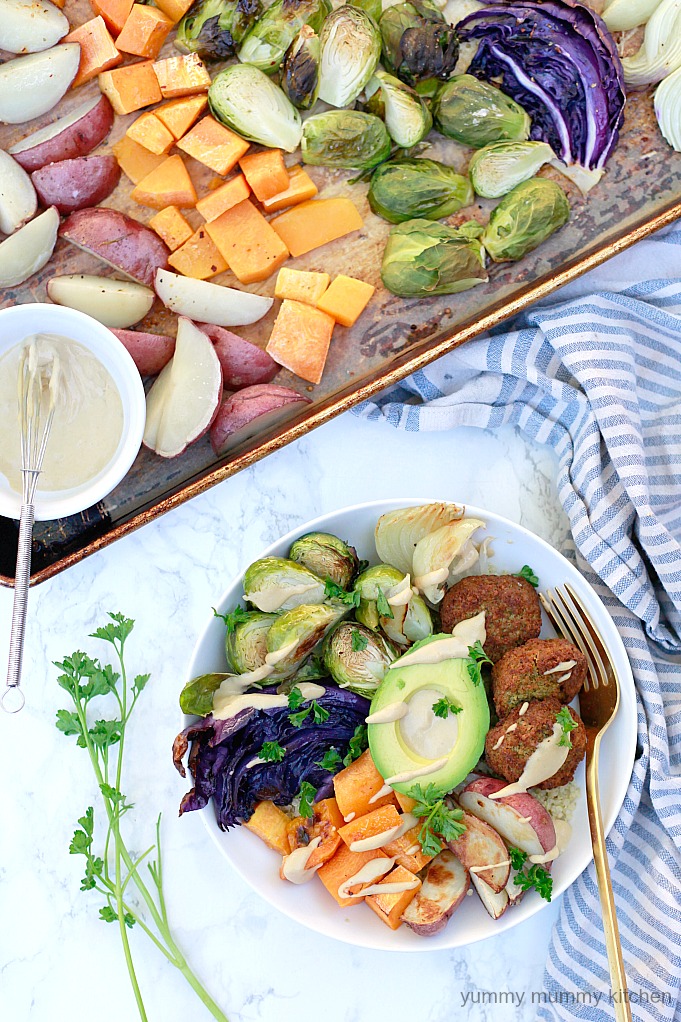 Buddha Bowls with Tahini Sauce — Yummy Mummy Kitchen