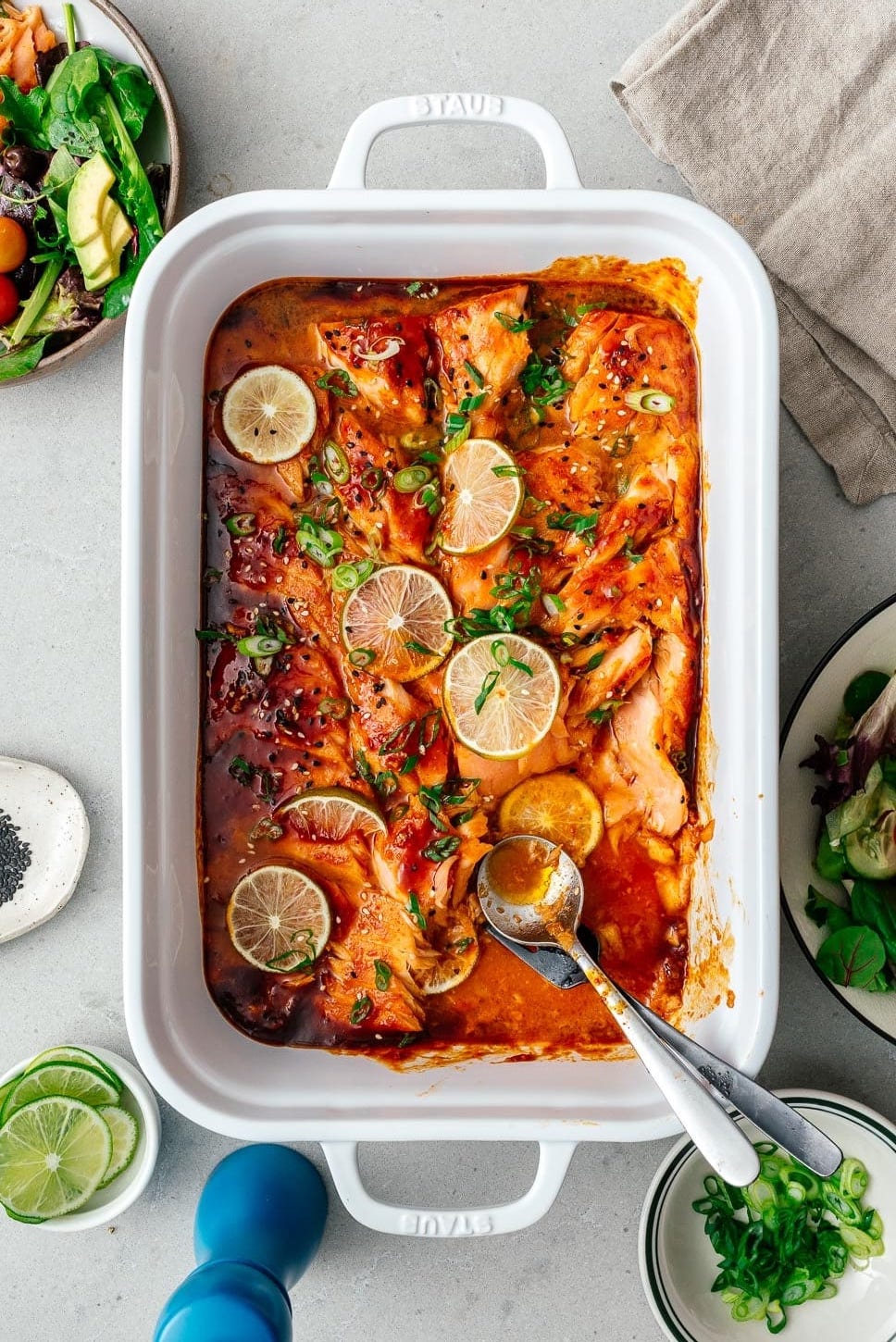 Baked salmon from I am a Food Blog
