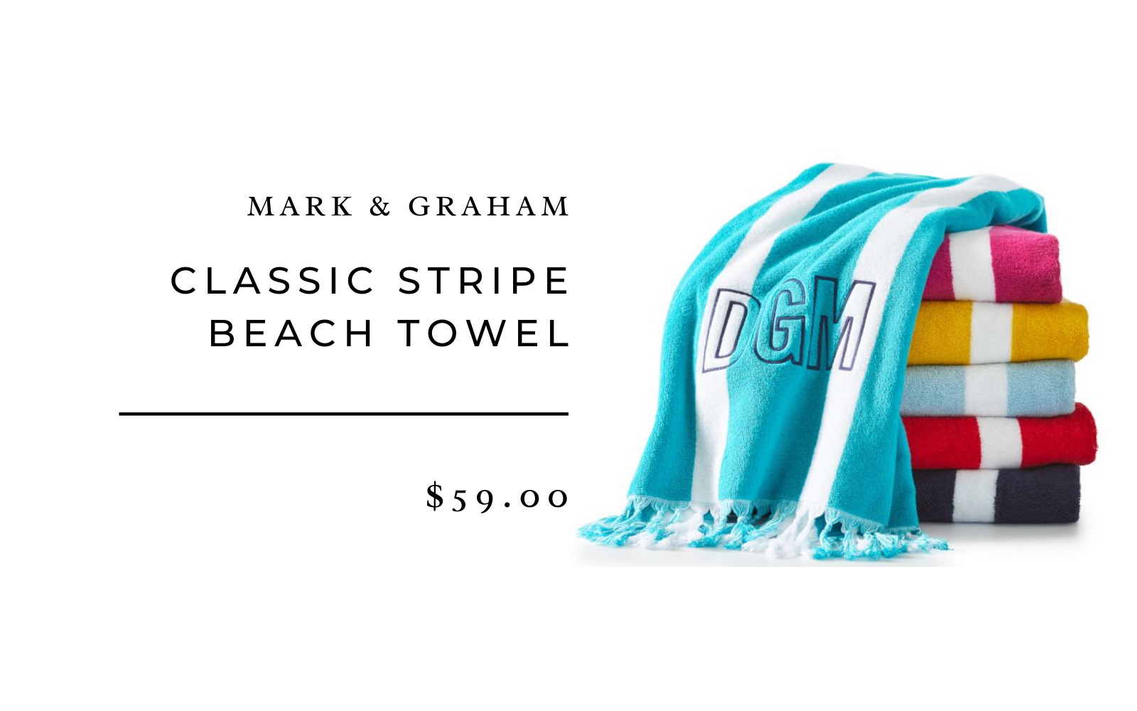 Mark & Graham Classic Stripe 