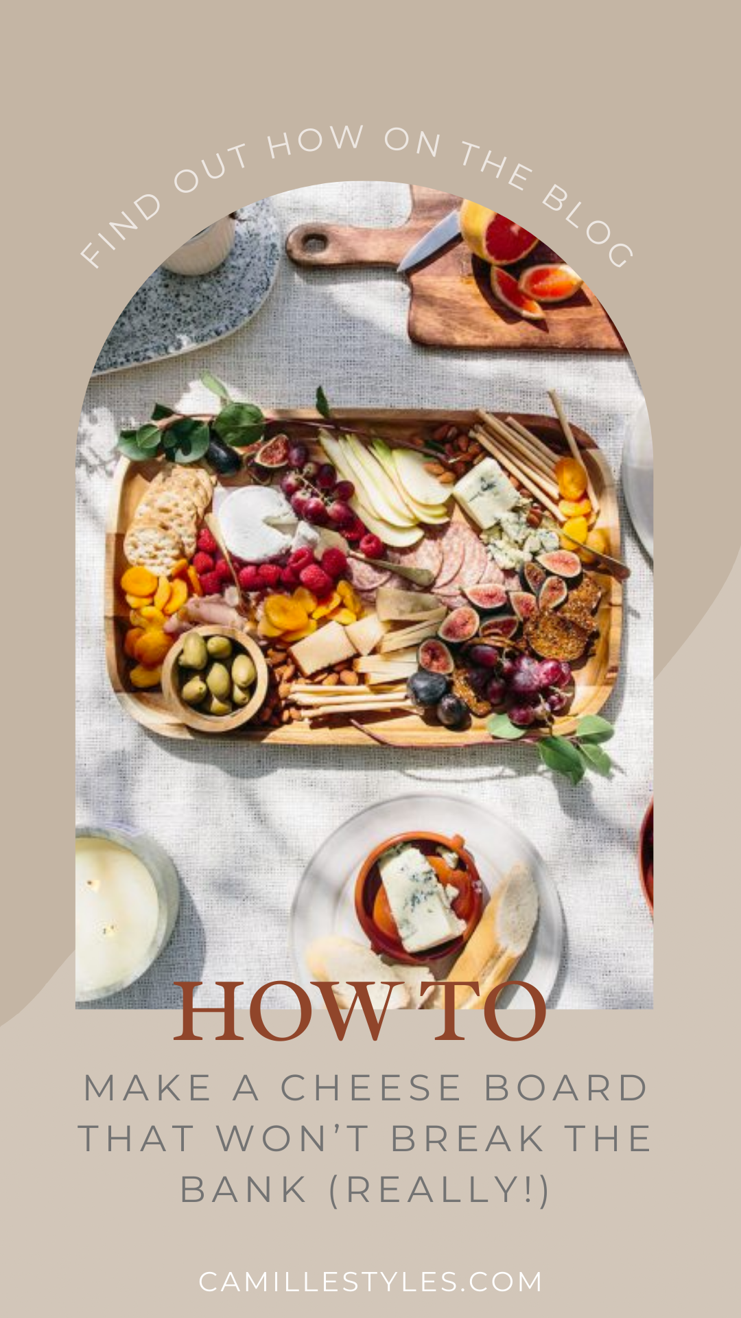 how to make a cheese board