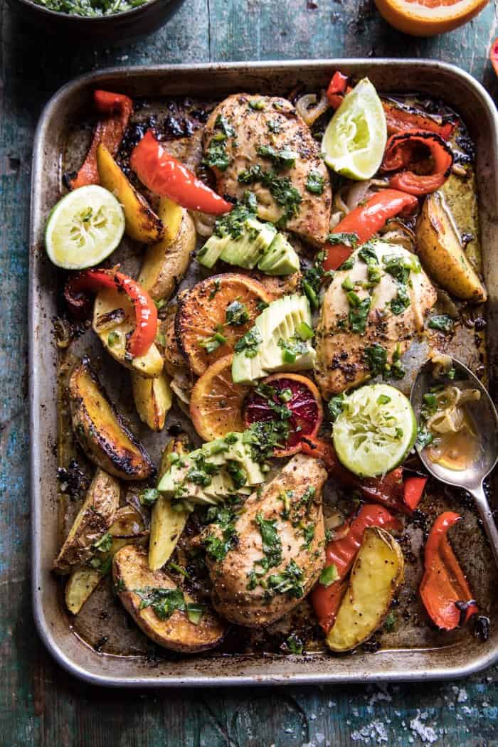 Cuban Chicken With Citrus Avocado Salsa — Half Baked Harvest