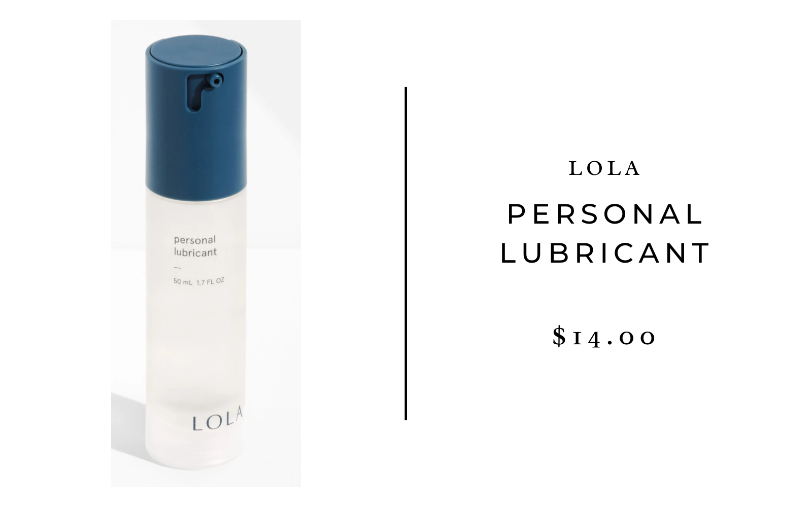 Lola Personal Lubricant
