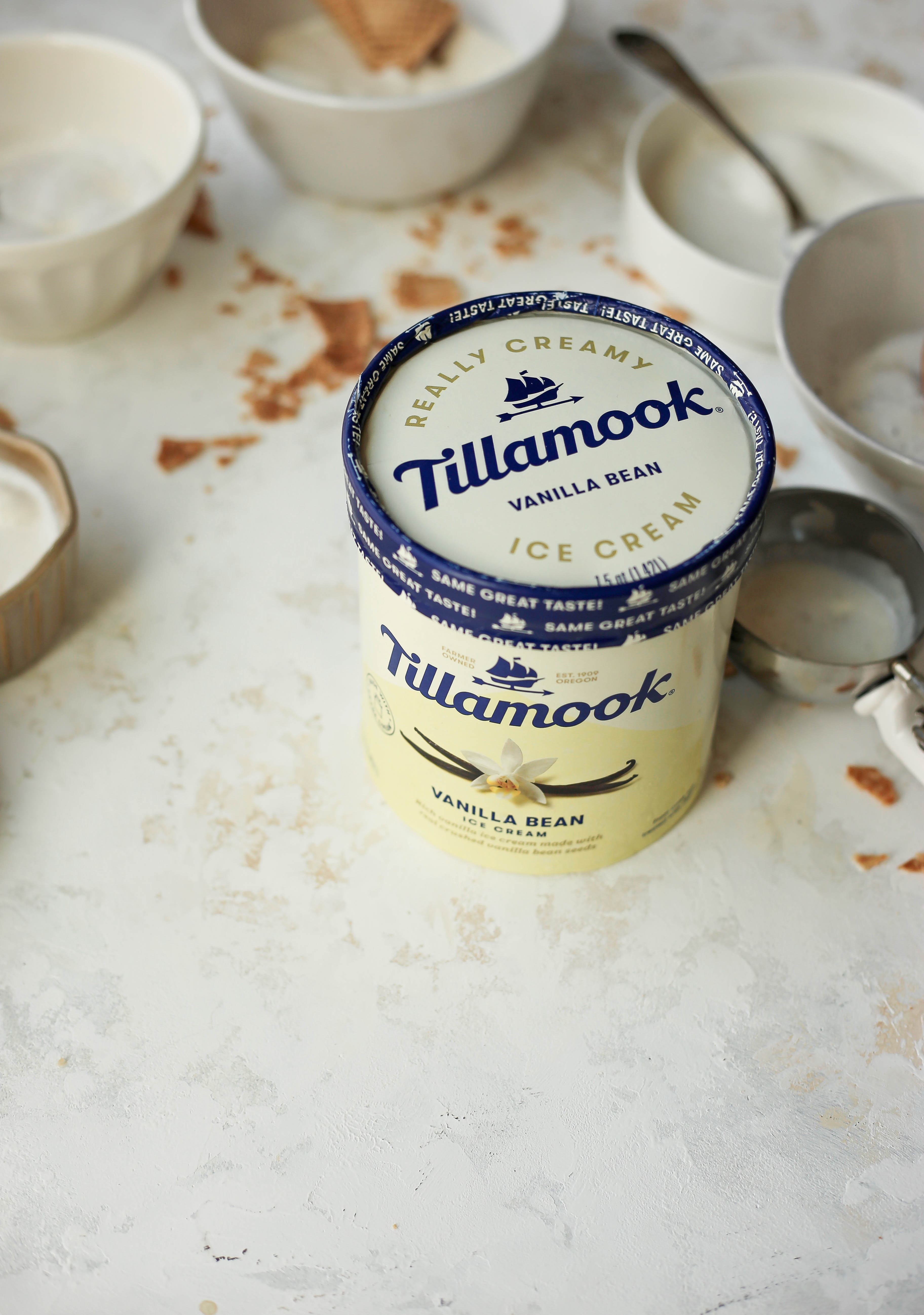 I tried 8 vanilla ice creams from the grocery store, and this was the best one, the vanilla ice cream I always keep in the freezer