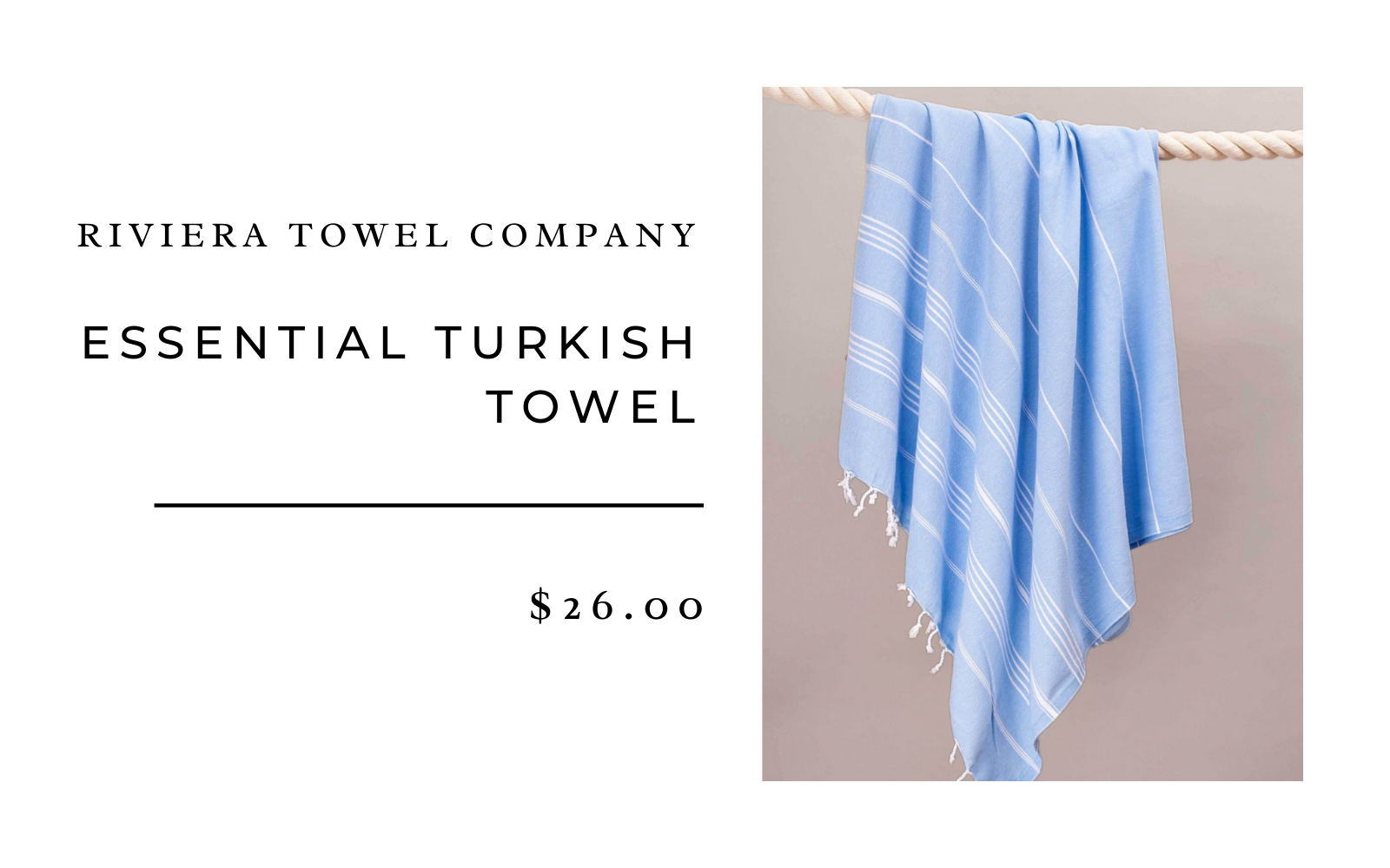 Essential Turkish Towel 
