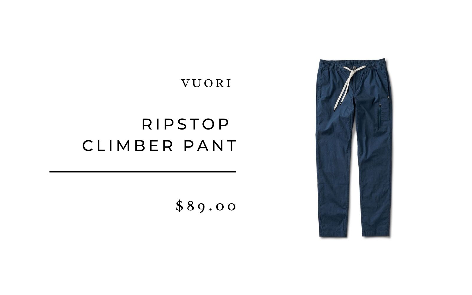Vuori Ripstop Climber Pant-Fathers Day Gift Guide