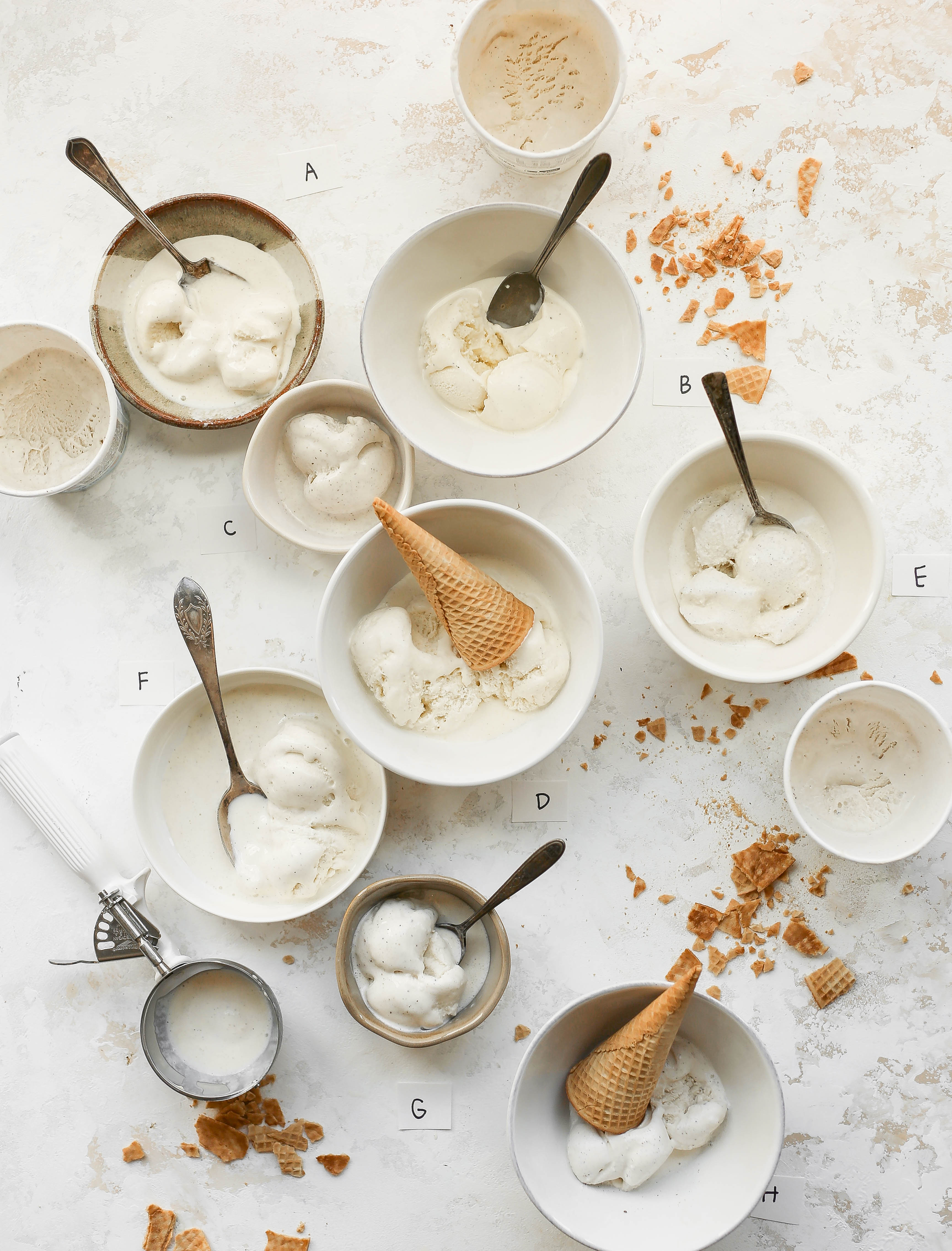 I tried 8 vanilla ice creams from the grocery store, and this was the best one, the vanilla ice cream I always keep in the freezer