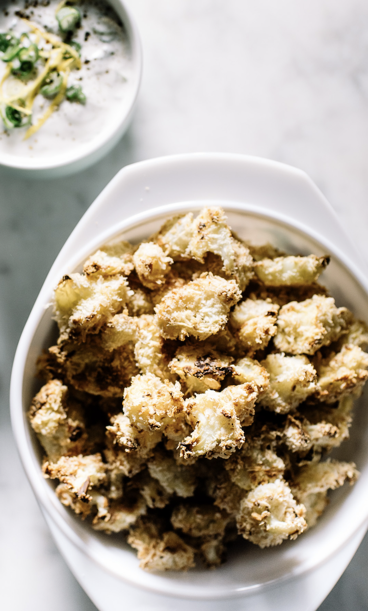 Crispy Oven Baked Cauliflower - I am a Food Blog