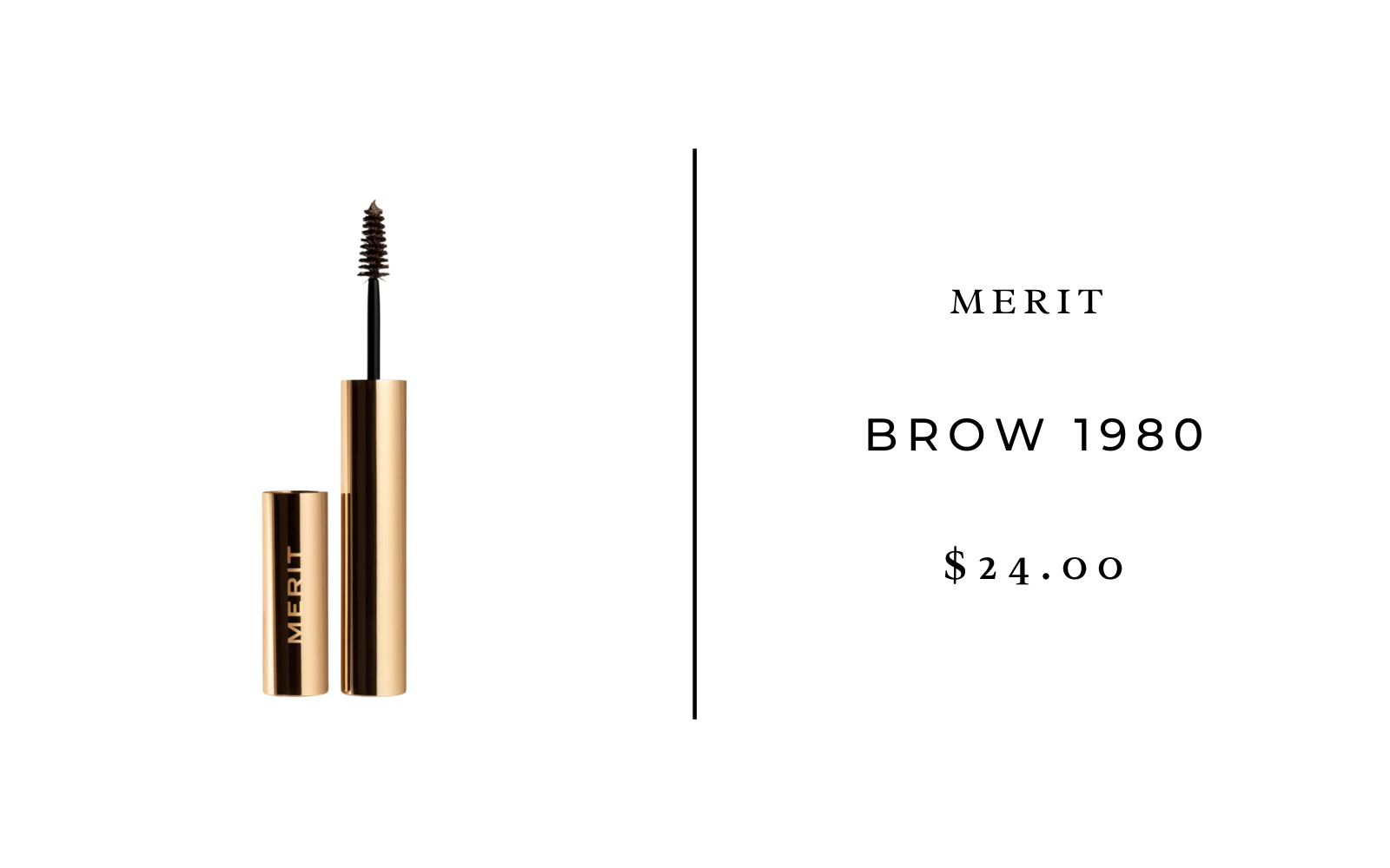 Merit Brow 1980 Volumizing Pomade in Blonde