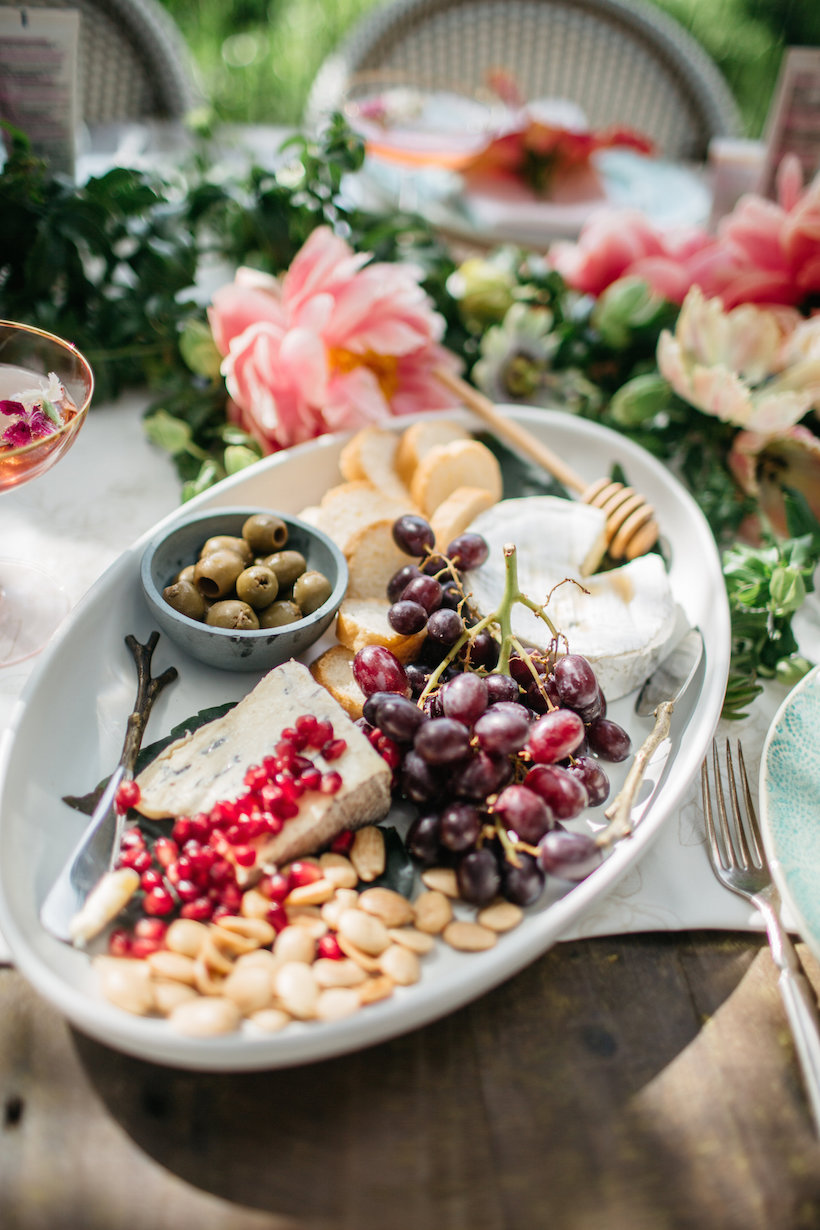 cheese board from camille styles
