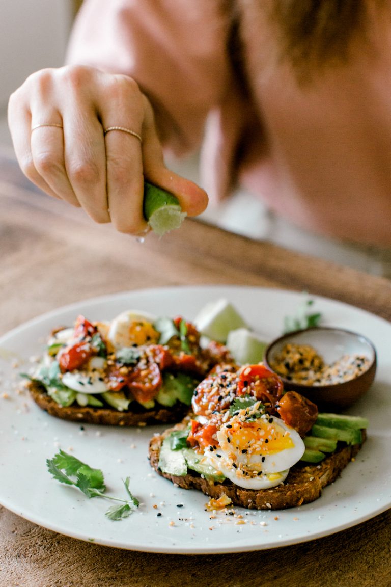 sunday night avocado toast - camille styles