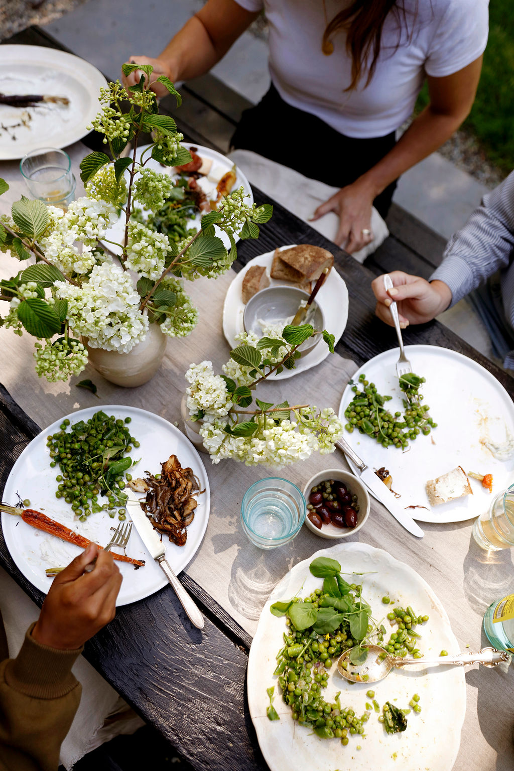 pea salad with mint
