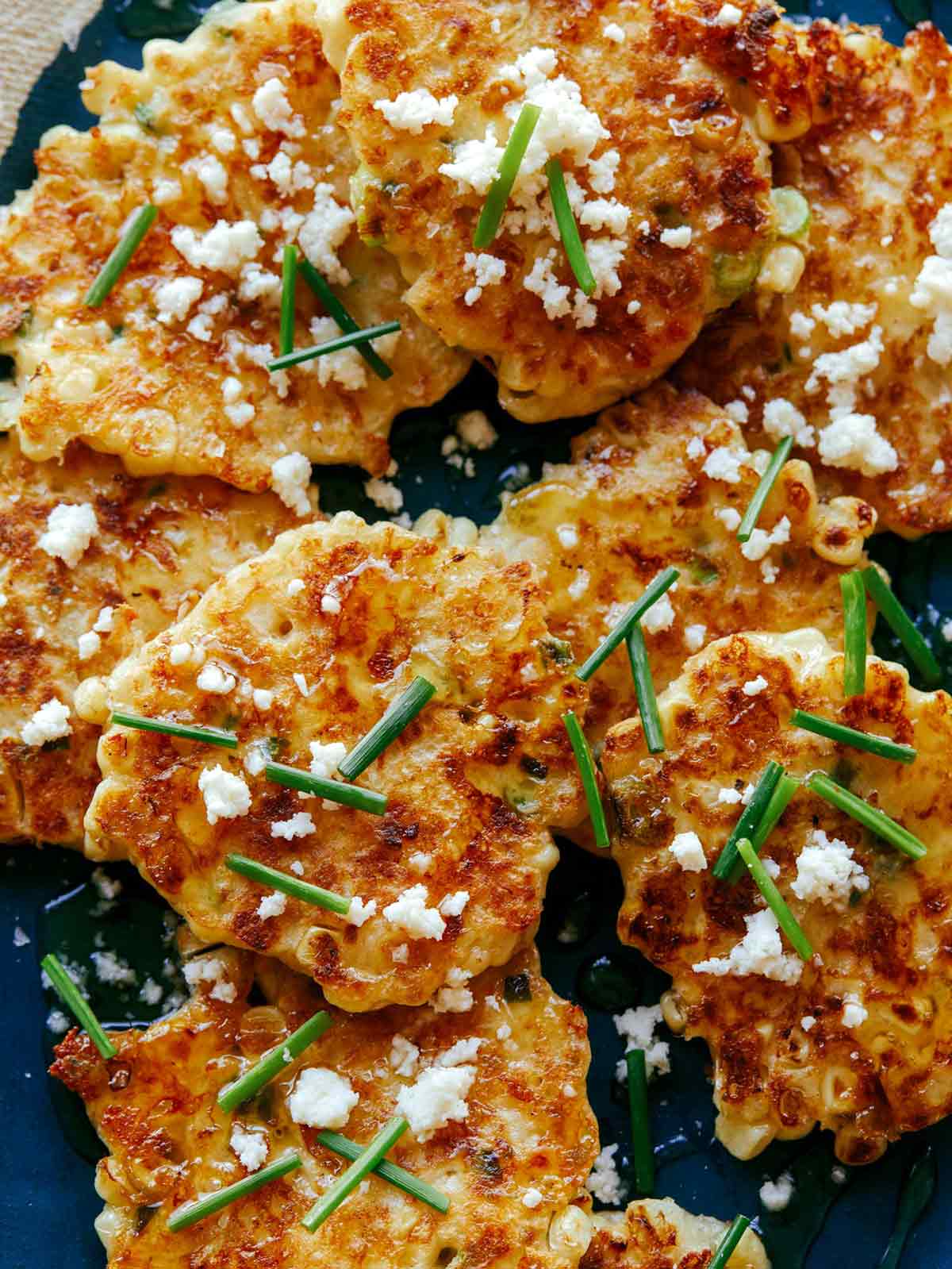 Jalapeno Corn Cakes from Spoon Fork Bacon