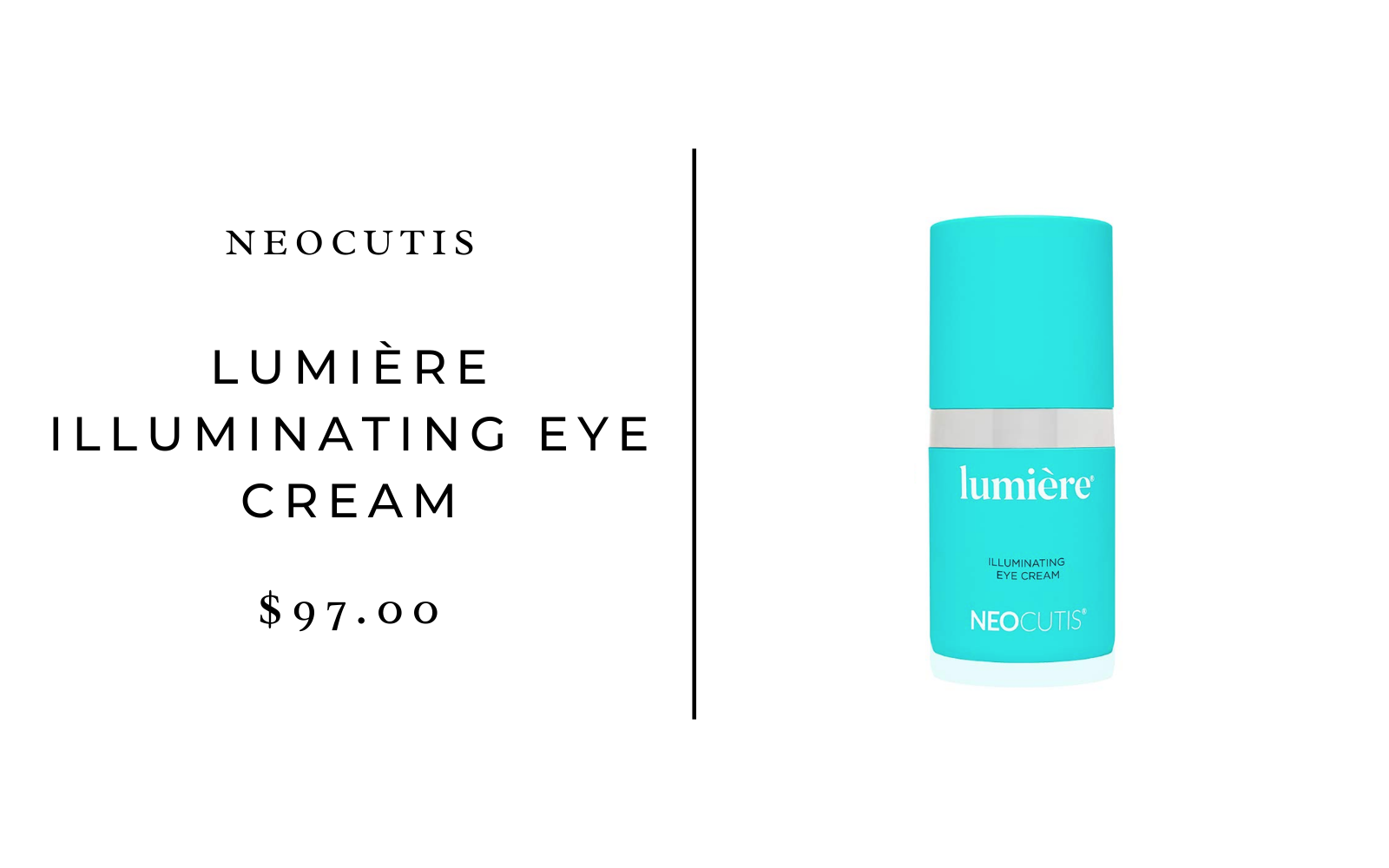 Neocutis Lumiere Illuminating Eye Cream