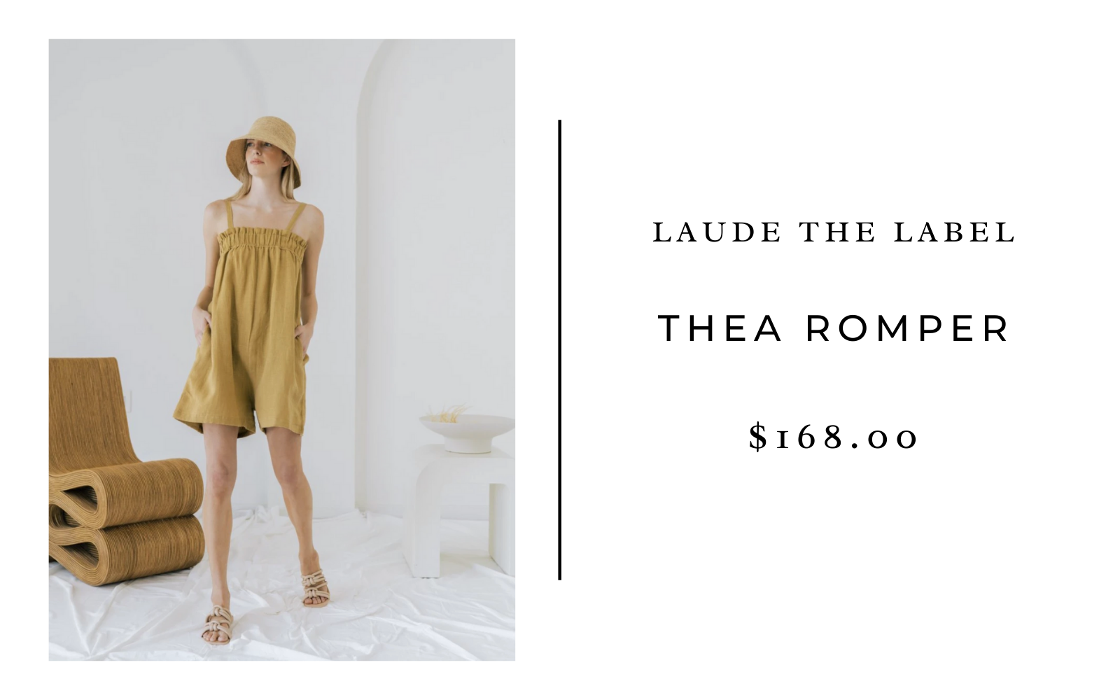 LAUDE the Label Thea Romper