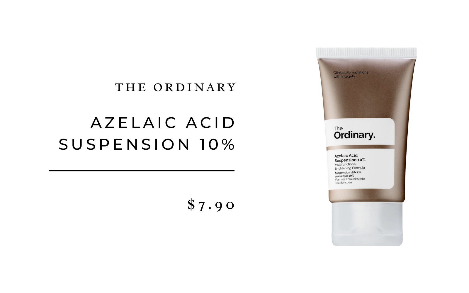 the ordinary azelaic acid suspension