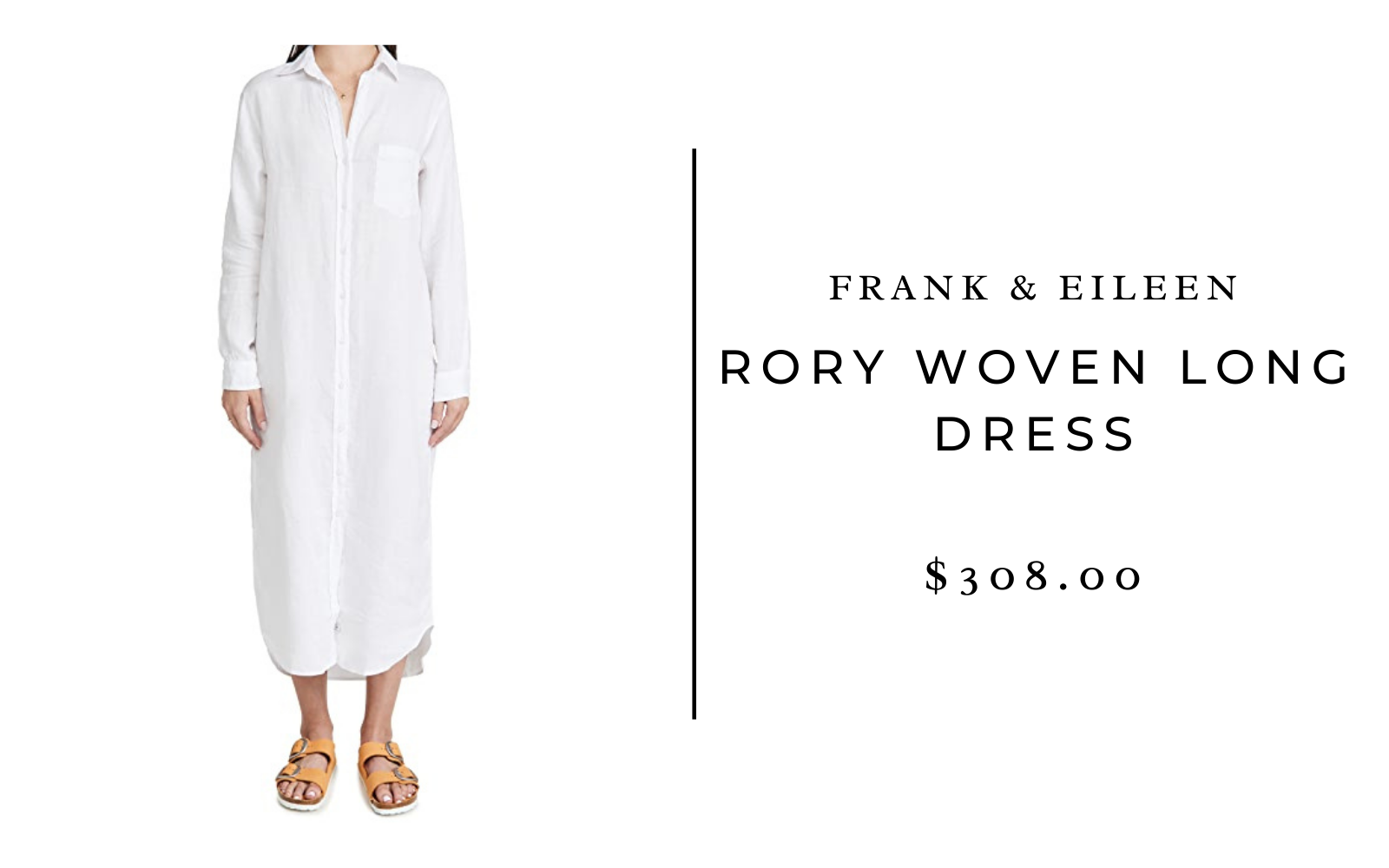 Frank & Eileen Rory Woven Long Dress
