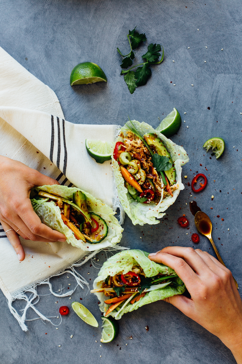 Hoisin Chicken Cabbage Tacos_healthy and quick dinner recipes