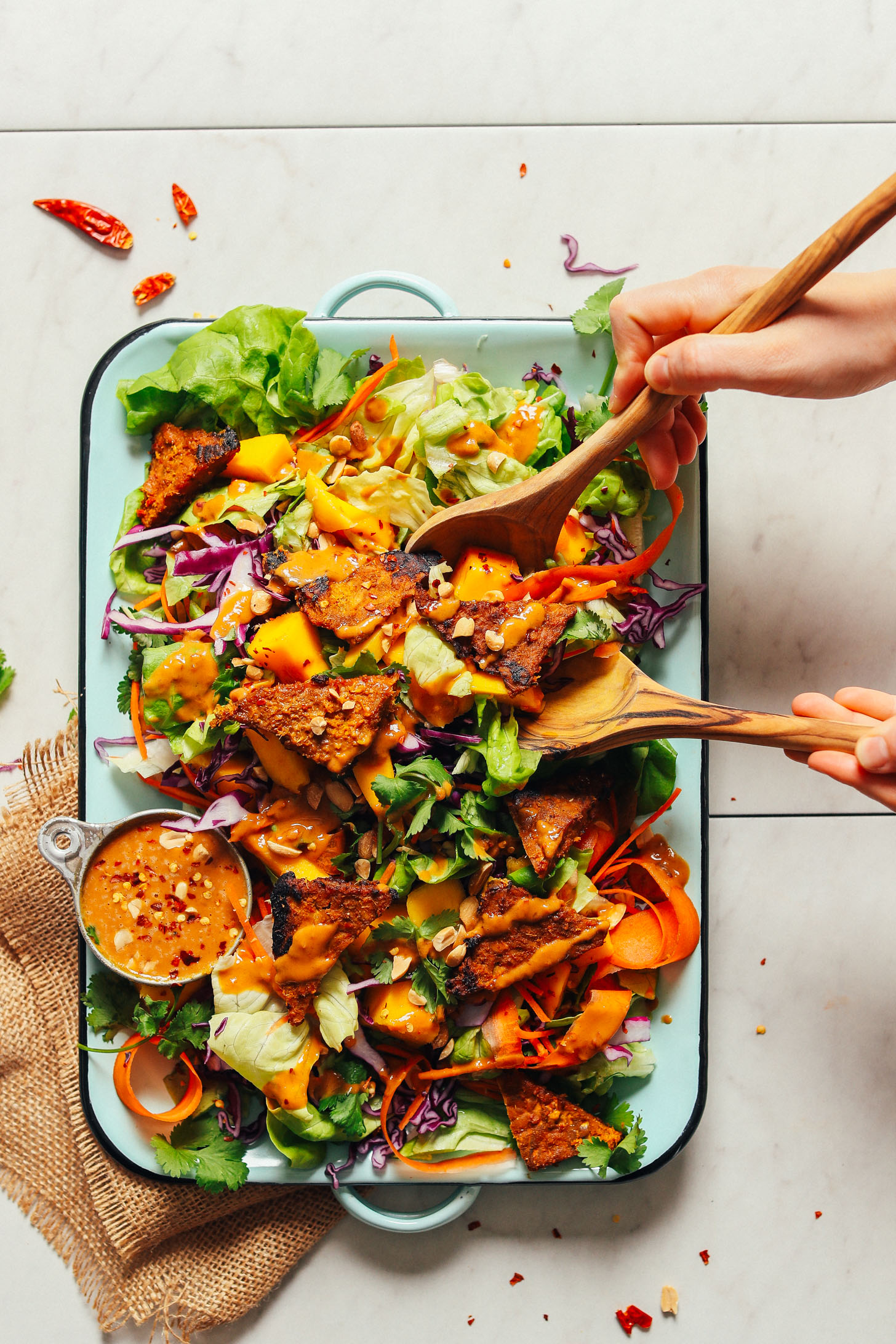 Mango salad - Minimalist Baker