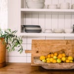 Modern Farmhouse Kitchen - Home of Helene Henderson - Malibu Farm - fresh produce and summer veggies - meal prep -citrus