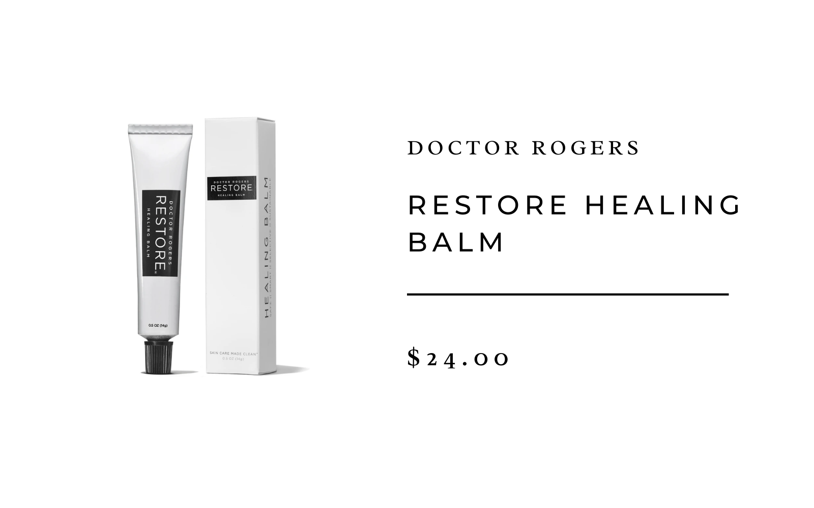 Dr. Rogers Restore Healing Balm