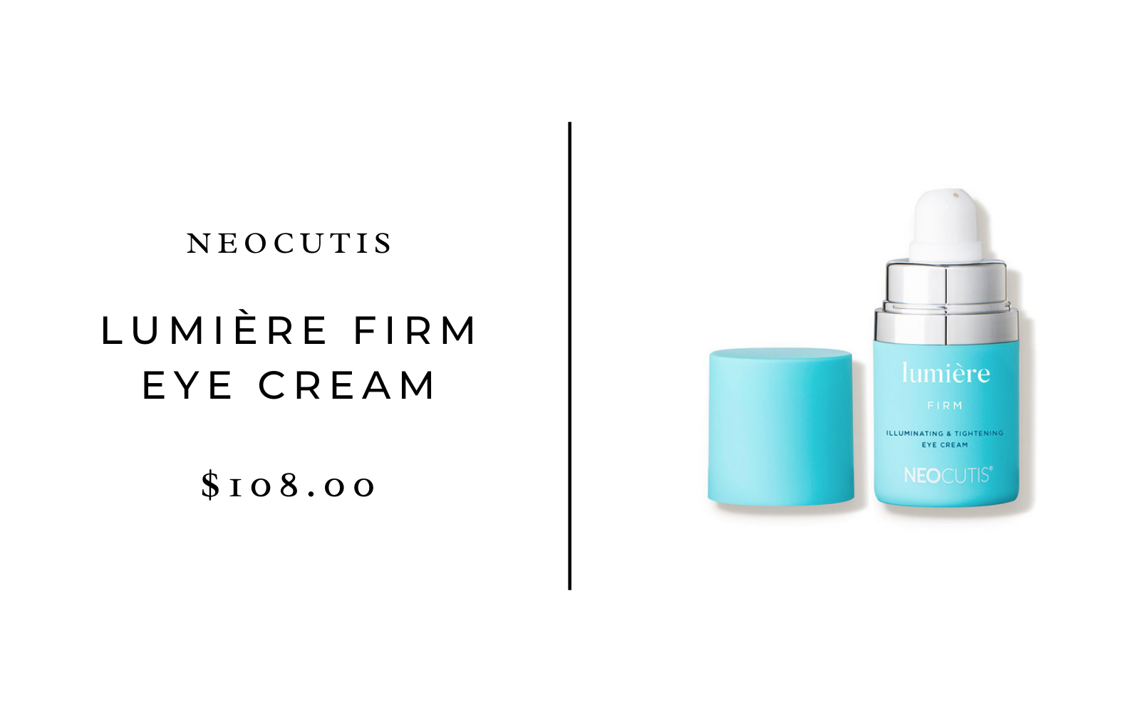 Neocutis Lumiere Firm Eye Cream