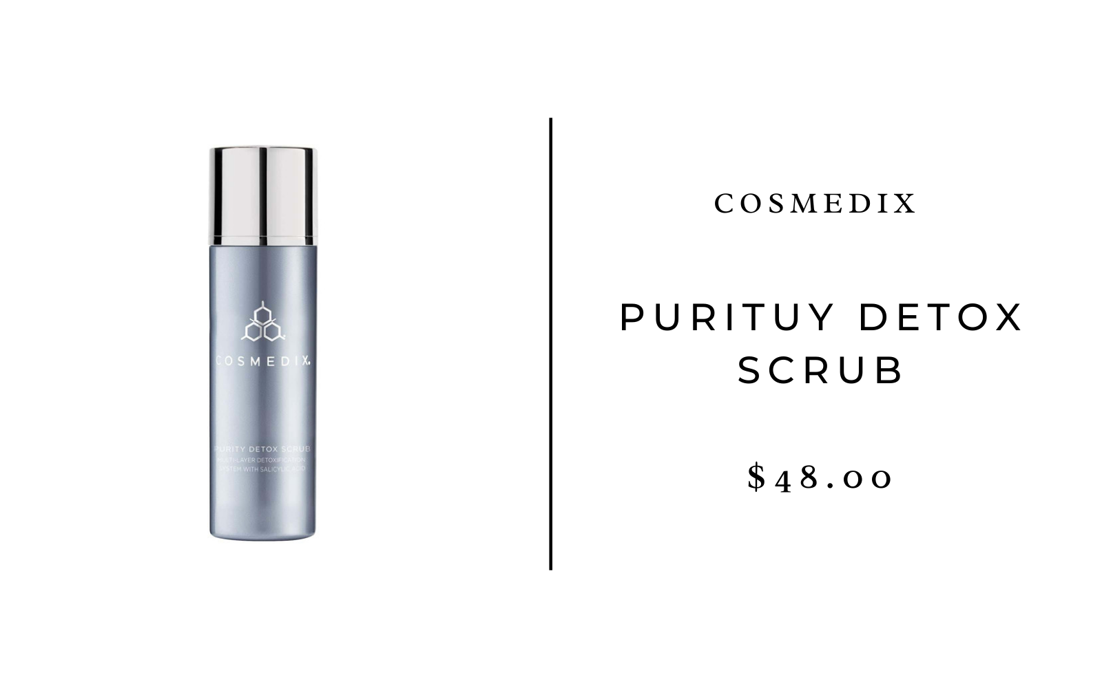 Cosmedix Purity Detox Scrub 