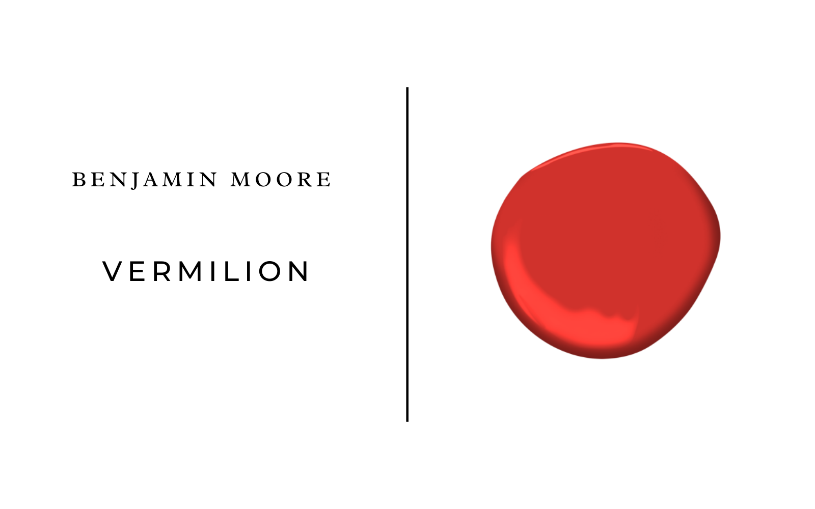 benjamin moore vermillion